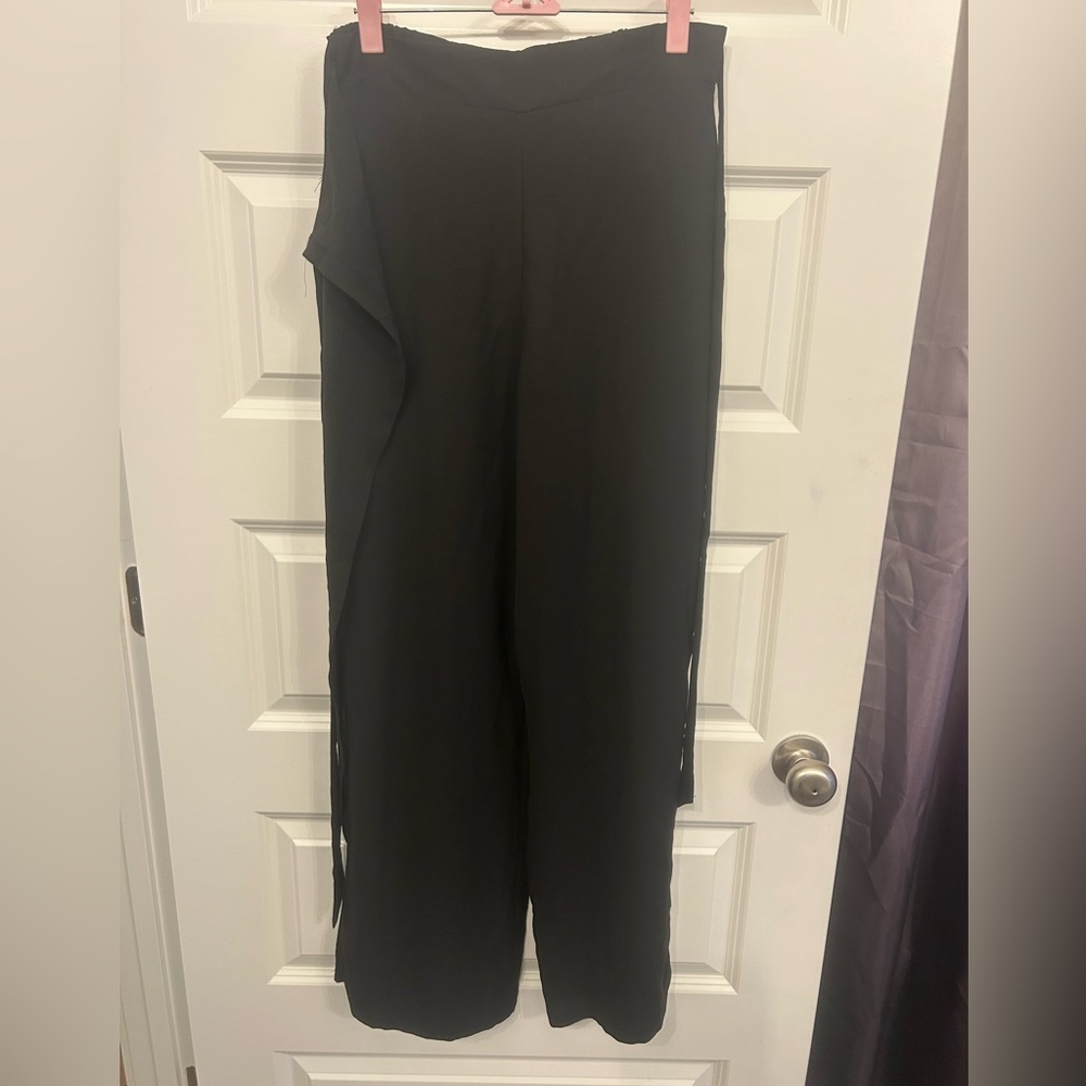 Zara Black Wide Leg Women's Pants